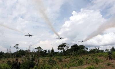 Colombia se prepara para retomar la aspersión aérea con glifosato / Foto cortesía Radio Caracol