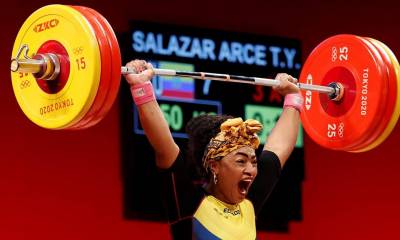 Neisi Dajomes, Tamara Salazar y Dayana Mina conquistaron más medallas en las últimas pruebas / Foto: cortesía