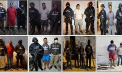 La Policía capturó a 14 integrantes de dos organizaciones delictivas / Foto: cortesía Policía Nacional
