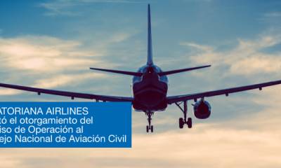 Ecuatoriana Airlines - Cortesía de la Dirección General Nacional de Aviación (DGAC)
