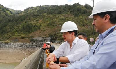  La central hidroeléctrica Mazar está situada entre las provincias de Azuay y Cañar / Foto: cortesía Ministerio de Energía 