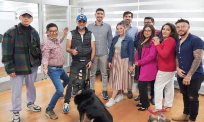 El director general del Servicio de Rentas Internas se reunió con "influencers" de Quito, para atender sus consultas tributarias sobre su actividad económica / Foto: cortesía SRI