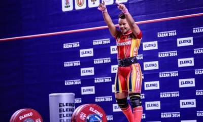 Neisi Dajomes, una de las mejores deportistas ecuatorianas. Foto de la cuenta Flickr del Ministerio del Deporte. Foto: El Comercio