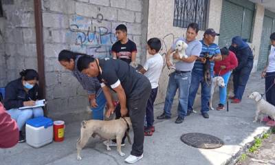 El evento desarrollado el viernes se desarrolló en la plazoleta de las banderas de la ciudad ecuatoriana de Huaquillas, fronteriza con Perú / Foto: cortesía ministerio de Salud