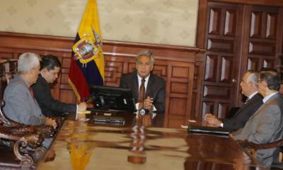 Reunión del Consejo de Seguridad del presidente Lenín Moreno. Foto: El Comercio