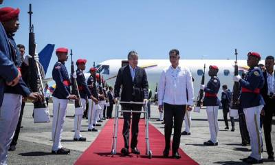 "Es un honor pisar la tierra de República Dominicana para asistir a la Cumbre Iberoamericana", dijo Lasso/ Foto: Cortesía Presidencia de la República