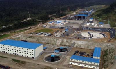 Vista panorámica de la Planta de Beneficio donde se tratará el material extraído de la mina a cielo abierto del proyecto cuprífero Mirador, ubicado en Zamora Chinchipe. Foto: El Comercio