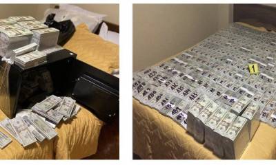 Organización delictiva fue detenida en Ibarra con un millón de dólares falsos / Foto: cortesía Policía Nacional