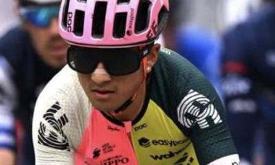 El ciclista de Sucumbíos brilló en la etapa reina, de 74,6 kilómetros (Crans-Montana)/ Foto: cortesía ESPN Ecuador