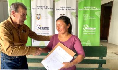 Organizaciones de productores agropecuarios de Napo son fortalecidas / Foto: cortesía Ministerio de Agricultura