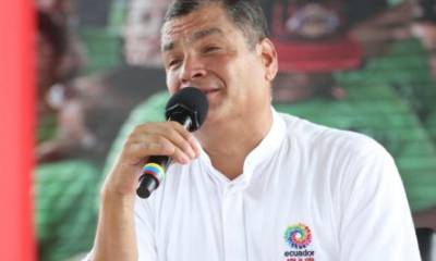 El Presidente de la República, Rafael Correa, presentó su Enlace Ciudadano 522, desde el cantón Jaramijó en Manabí. Foto: La República