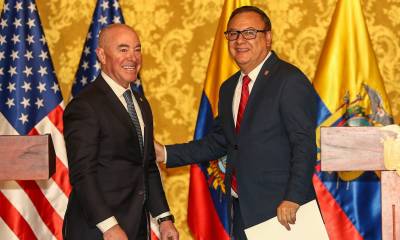 Los gobiernos de Ecuador y Estados Unidos se comprometieron este miércoles a reforzar la cooperación bilateral en materia de seguridad  / Foto: EFE