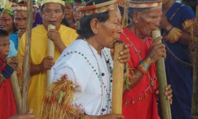 Indígenas siekopais viven fiesta de rejuvenecimiento - Foto: El Universo