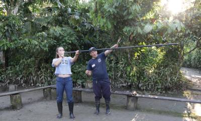 Esta arma de cacería es utilizada por grupos indígenas de la Amazonía ecuatoriana/ Foto: El Oriente