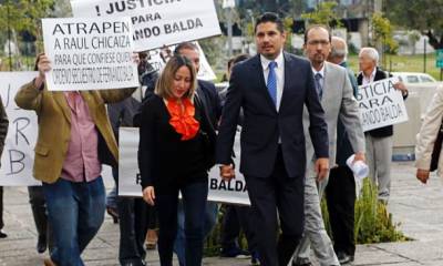 El opositor a Correa, Fernando Balda, ha demandado a los policías ecuatorianos que coordinaron su secuestro en Bogotá, donde se había refugiado de la persecusión judicial del correato. Foto: Plan V