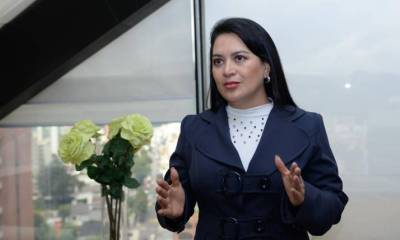 La presidenta del Consejo de la Judicatura, María del Carmen Maldonado, dictó la suspensión provisional del juez Aurelio Quito. Foto: Expreso