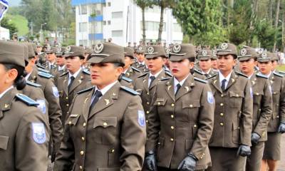 De los jóvenes (159 mujeres y 179 hombres), 280 trabajarán exclusivamente en la capital ecuatoriana, Quito. / Foto: Cortesía Policía Nacional