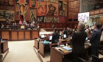 El Pleno de la Legislatura trató el tema por más de tres horas. Foto: La Hora