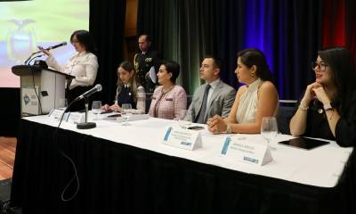 El presidente Daniel Noboa participó en la convención anual PDAC en Toronto / Foto: cortesía Presidencia 