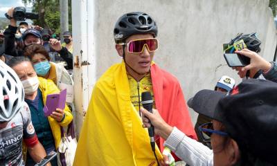 Haro quedó campeón de la Vuelta y Obando ganó la última etapa / Foto: EFE
