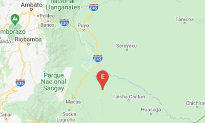 Sismo de 3,75 grados en Morona Santiago / Cortesía del Instituto Geofísico de la Escuela Politécnica Nacional