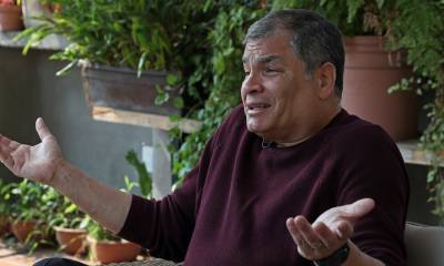 Rafael Correa: Guillermo Lasso “va a recibir un país en ruinas” / Foto: EFE