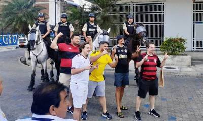 El despliegue busca disuadir cualquier posible acción del crimen organizado, causante de una crisis de seguridad en Guayaquil / Foto: cortesía Policía Nacional