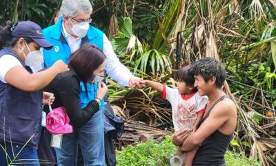 La Encuesta Nacional de Desnutrición Infantil inició en Limón Indanza / Foto: cortesía Ministerio de Salud