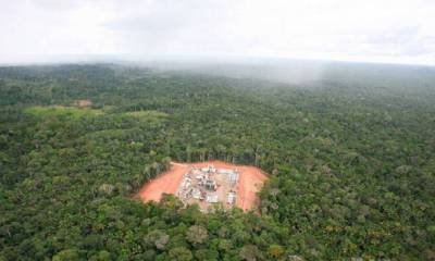 El campo Ishpingo es parte del bloque petrolero 43 o ITT. Está ubicado en el Parque Nacional Yasuní / Foto: cortesía Petroecuador 