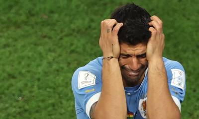 La selección de Uruguay resurgió demasiado tarde, eliminada por un gol a última hora de Corea del Sur para culminar su fracaso en el Mundial de Qatar / Foto: EFE