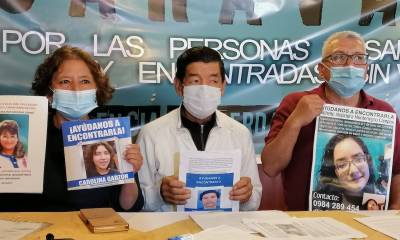 Asociación de desaparecidos en Ecuador pide una reunión a la Fiscalía General / Foto EFE