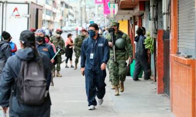 Situación. Fuerzas del orden hacen operativos en las siete parroquias que más contagios e indisciplina ciudadana registran. 