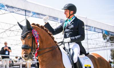 Se coronó campeón en adiestramiento en la Escuela de Equitación del Ejército de Chile / Foto: EFE