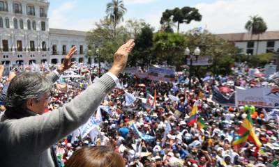 Lasso advierte que "empuñará la Constitución" para enfrentar a "golpistas" / Foto: cortesía presidente Lasso