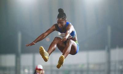 Liuba Zaldívar, la cubana que buscará en Tokio una medalla para Ecuador / foto cortesía Secretaría del Deporte