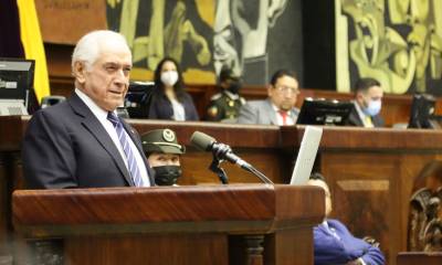 René Ortiz, exministro de Energía, fue censurado en la Asamblea / Foto: cortesía Asamblea Nacional