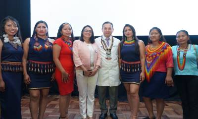  El evento tuvo lugar en el auditorio de la Casa de la Cultura Benjamín Carrión, núcleo Pastaza / Foto: cortesía Ministerio de Salud