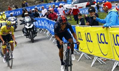 Carapaz marcha tercero en el Tour de Francia / foto: cortesía Richard Carapaz
