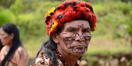 Pueblo Shuar reclama al Estado supuesta vulneración de derechos - Foto cortesía Shuar Blog