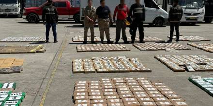 Ecuador ha incautado 501 toneladas de droga en últimos 27 meses, según Lasso