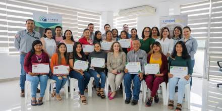 Participan el GAD parroquial de Los Encuentro y la Universidad Técnica Particular de Loja (UTPL)/ Foto: Cortesía Fundación Lundin