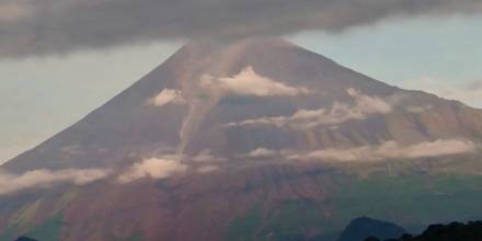 El Sangay genera un promedio de 26 explosiones cada hora