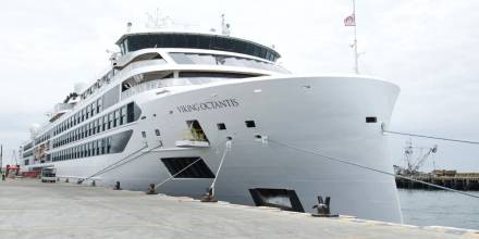 El crucero Viking Octantis llegó a Manta