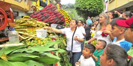 En Zamora Chinchipe se celebra una fiesta en honor a la Madre Tierra