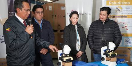 130 microscopios llegaron para la detección de la malaria
