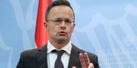 El ministro de Asuntos Exteriores y Comercio de Hungría, Péter Szijjártó, visita Ecuador en estos días / Foto: EFE