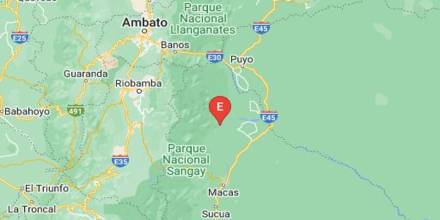 Un sismo de 3,6 se registró en Morona Santiago