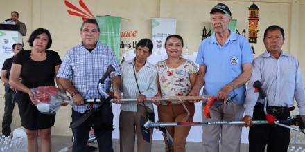 Productores de Napo recibieron insumos