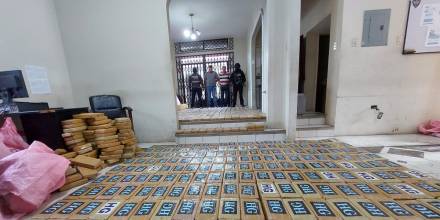 En los dos primeros meses de 2023 se incautaron en Ecuador más de 33 toneladas de drogas, principalmente cocaína/ Foto: Cortesía Policía Nacional