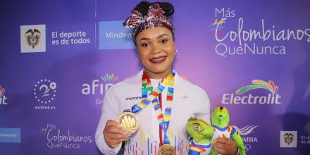 Neisi Dajomes impuso récords Sudamericano y Panamericano en Valledupar / Foto: cortesía Comité Olímpico Ecuatoriano